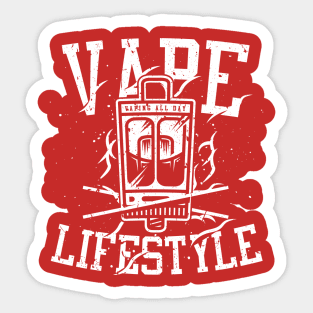 Vape Lifestyle Sticker